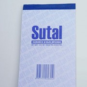 Talonario sutal
